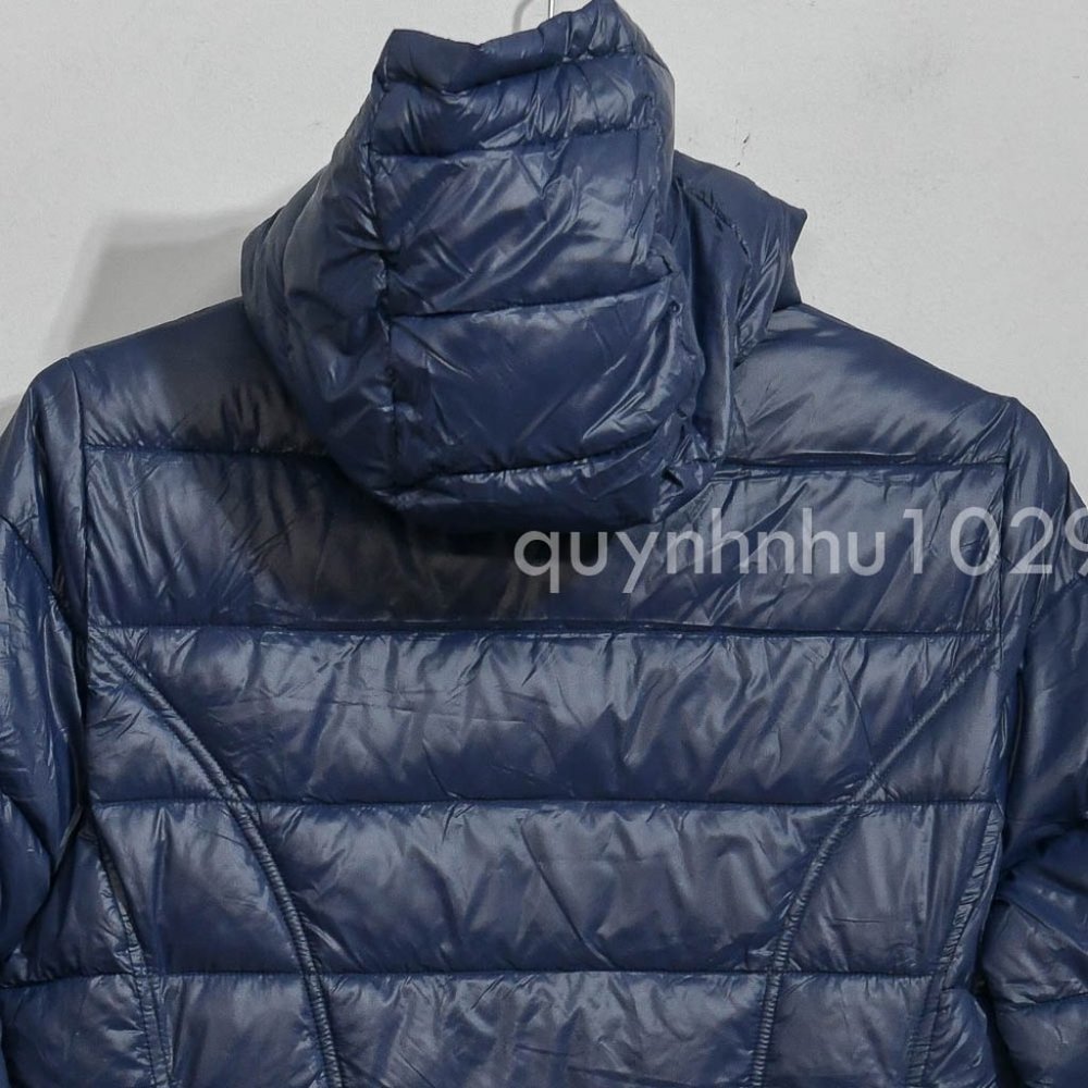 Aventure Ladies' 3/4 Length Puffer Jacket in BLue - Picture 7 of 7